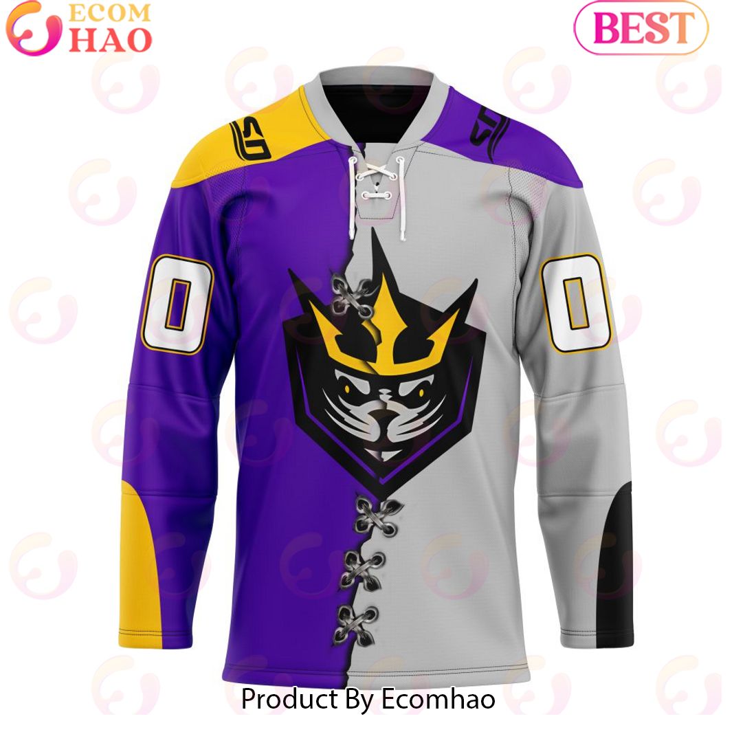 Personalized San Diego Seals Mix Home And Away Team Jersey Hockey Jersey