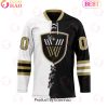 Personalized Vancouver Warriors Mix Retro And Home Jersey Hockey Jersey