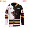 Custom Edmonton Oil Kings Mix Home And Away Hockey Jersey