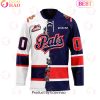 Custom Saskatoon Blades Mix Home And Away Hockey Jersey