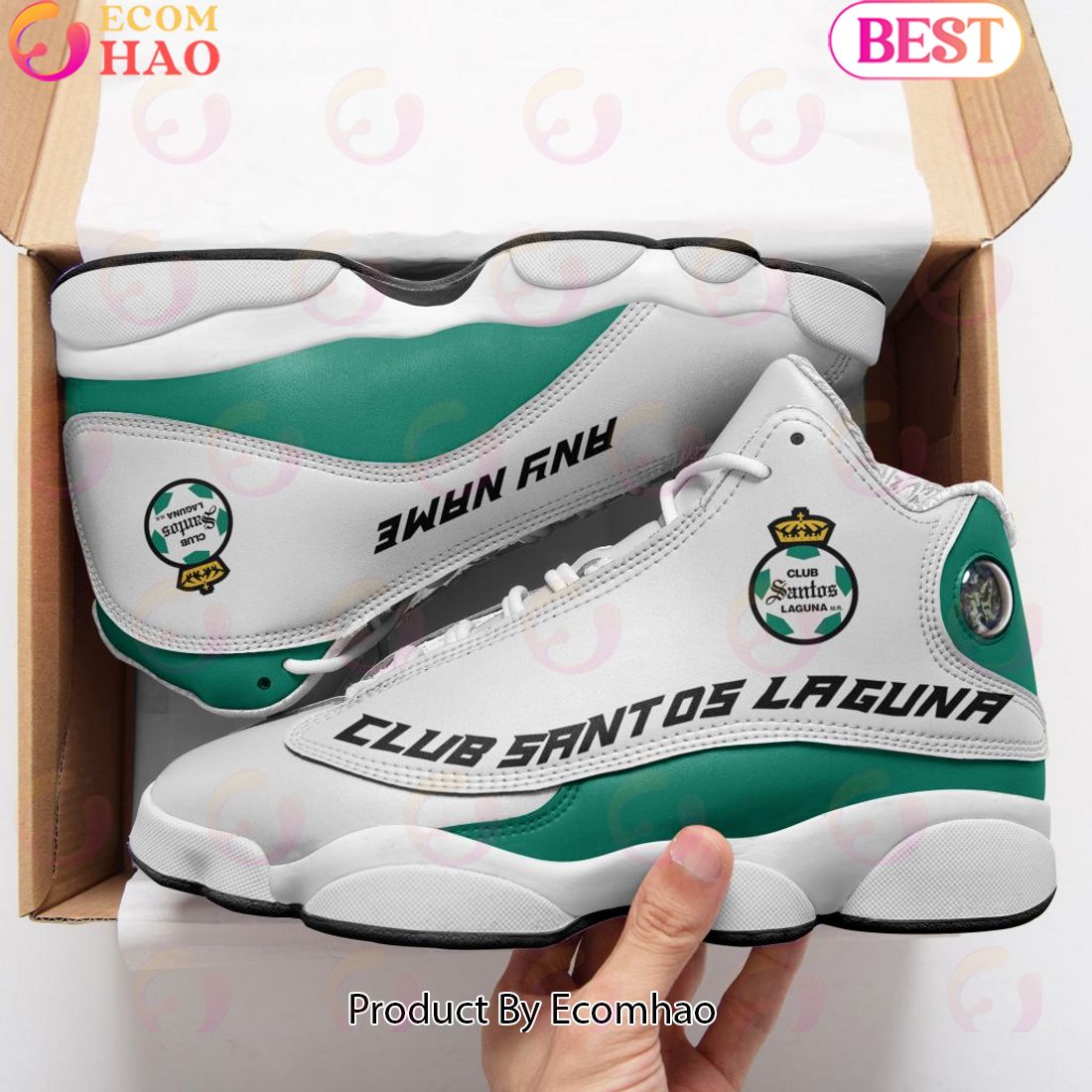 LIGA MX Club Santos Laguna Special AJ13 Design