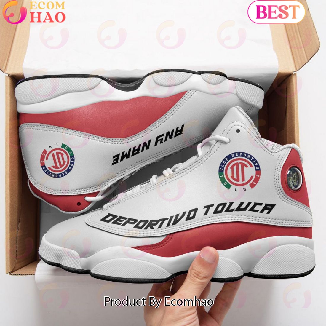 LIGA MX Deportivo Toluca Special AJ13 Design