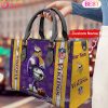 Custom Name NFL New England Patriots Snoopy 3D Women Leather Hand Bag
