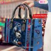 Custom Name NFL Tampa Bay Buccaneers Snoopy 3D Women Leather Hand Bag