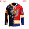 Personalized OHL Erie Otters Mix Home And Retro Hockey Jersey