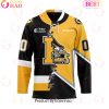 Personalized OHL Guelph Storm Mix Home And Retro Hockey Jersey