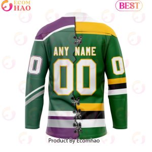 Personalized OHL London Knights Mix Home And Retro Hockey Jersey