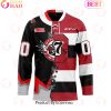 Personalized OHL Owen Sound Attack Mix Home And Retro Hockey Jersey