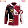 Personalized OHL Owen Sound Attack Mix Home And Retro Hockey Jersey