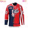 Personalized OHL Niagara IceDogs Mix Home And Retro Hockey Jersey