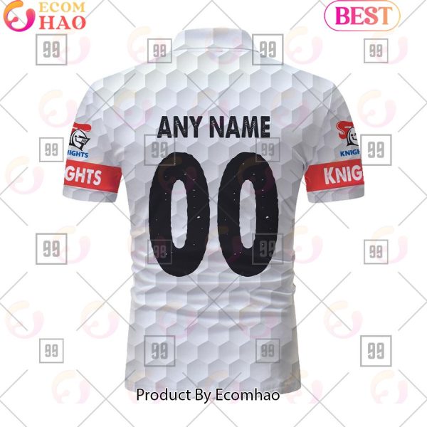 Personalized Golf NRL Newcastle Knights Polo Shirt