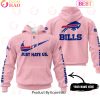 Just Hate Us Pink Custom Name Baltimore Ravens Hoodie