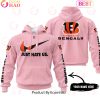 Just Hate Us Pink Custom Name Chicago Bears Hoodie Just Hate Us Pink Custom Name Chicago Bears Hoodie