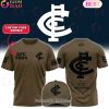 AFL Brisbane Lions Football Club Limited Edition Army Tee