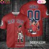 Chicago Cubs Dragon Ball Son Goku Baseball Jersey Blue