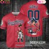 Cleveland Guardians Dragon Ball Son Goku Baseball Jersey Gray
