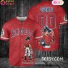 Los Angeles Angels Dragon Ball Son Goku Baseball Jersey Natural