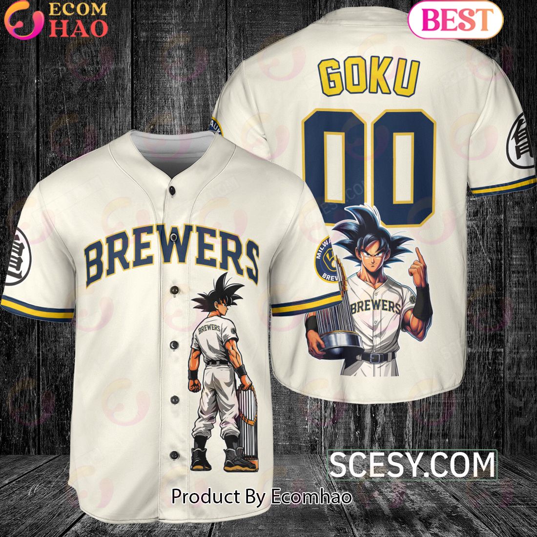 Oakland Athletics Dragon Ball Son Goku Baseball Jersey Green