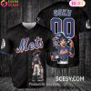 Milwaukee Brewers Dragon Ball Son Goku Baseball Jersey Yellow