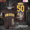 Pittsburgh Pirates Dragon Ball Son Goku Baseball Jersey Yellow