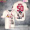 Tampa Bay Rays Dragon Ball Son Goku Baseball Jersey White