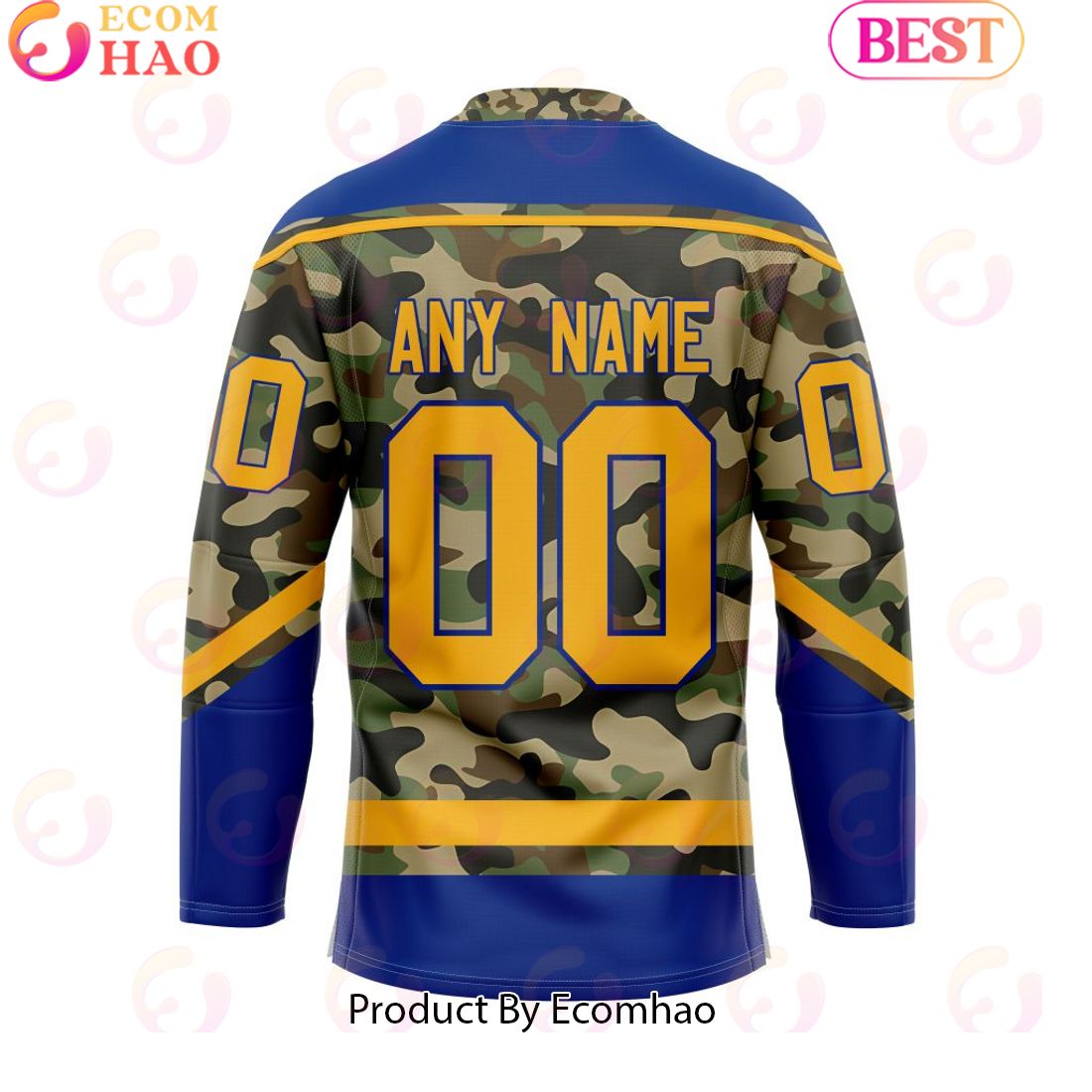 Personalized NHL Buffalo Sabres Special Camo Design Hockey Jersey