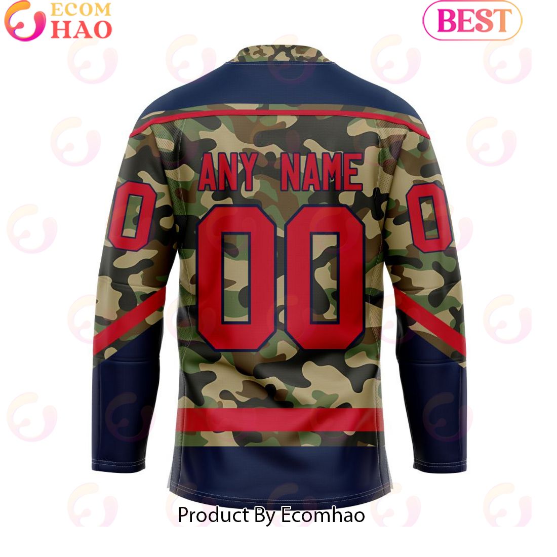 Personalized NHL Florida Panthers Special Camo Design Hockey Jersey