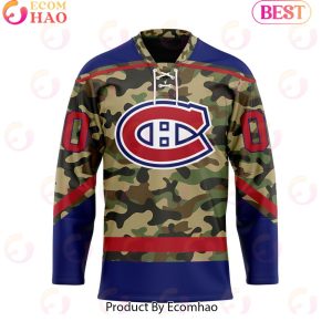 Personalized NHL Montreal Canadiens Special Camo Design Hockey Jersey