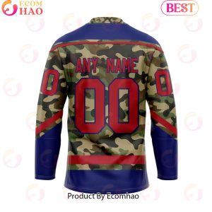 Personalized NHL Montreal Canadiens Special Camo Design Hockey Jersey