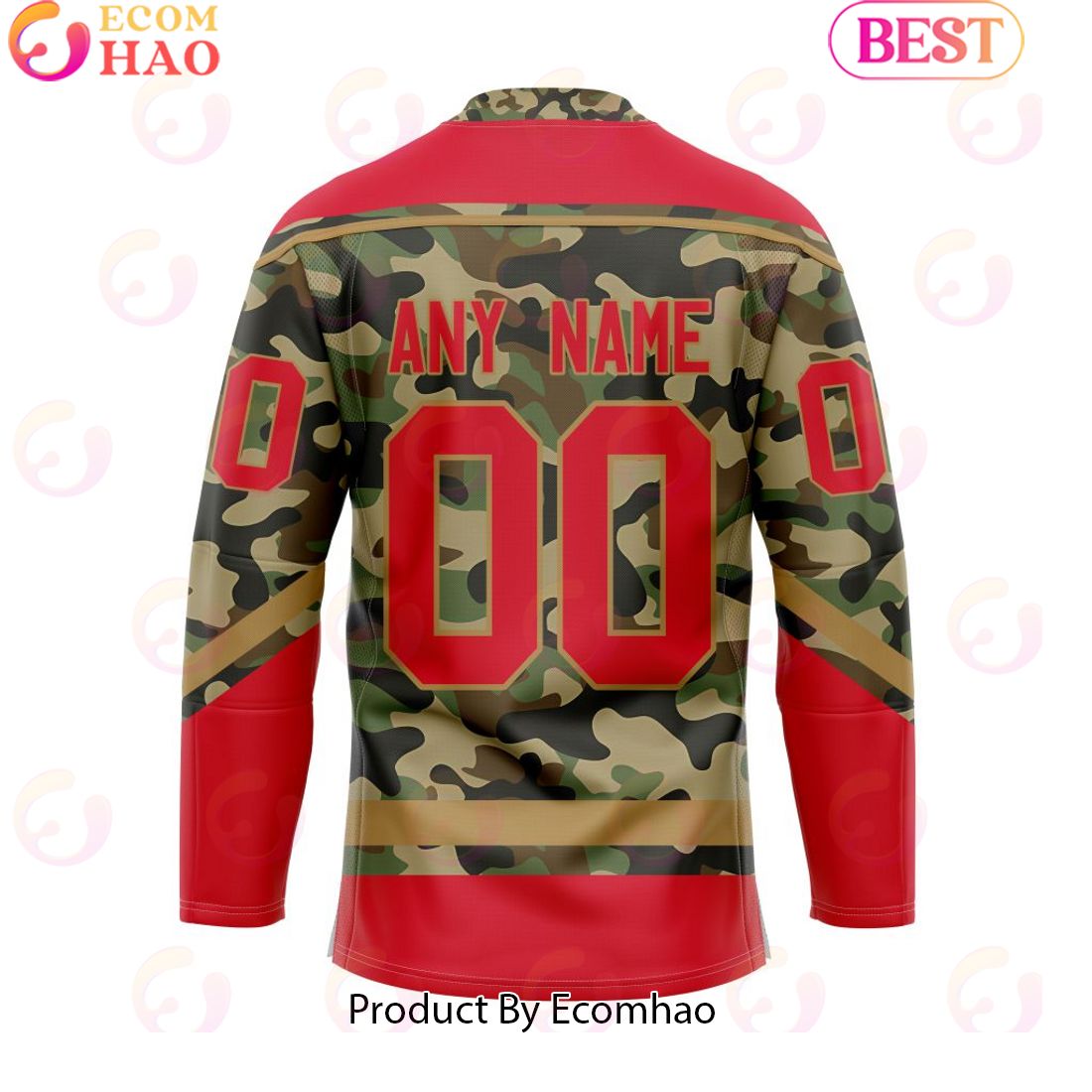 Personalized NHL Ottawa Senators Special Camo Design Hockey Jersey