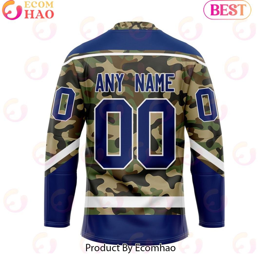 Personalized NHL Tampa Bay Lightning Special Camo Design Hockey Jersey