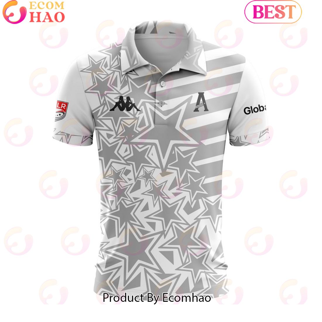 Personalized Golf NRL Wests Tigers Polo Shirt