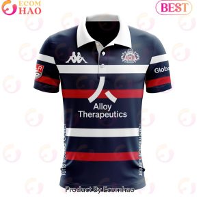 MLR New England Free Jacks Personalized 2024 Home Polo Shirt MLR New England Free Jacks Personalized 2024 Home Polo Shirt