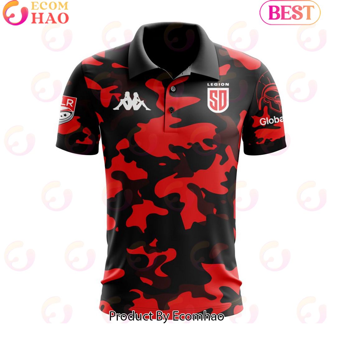 MLR Utah Warriors Personalized 2024 Away Polo Shirt