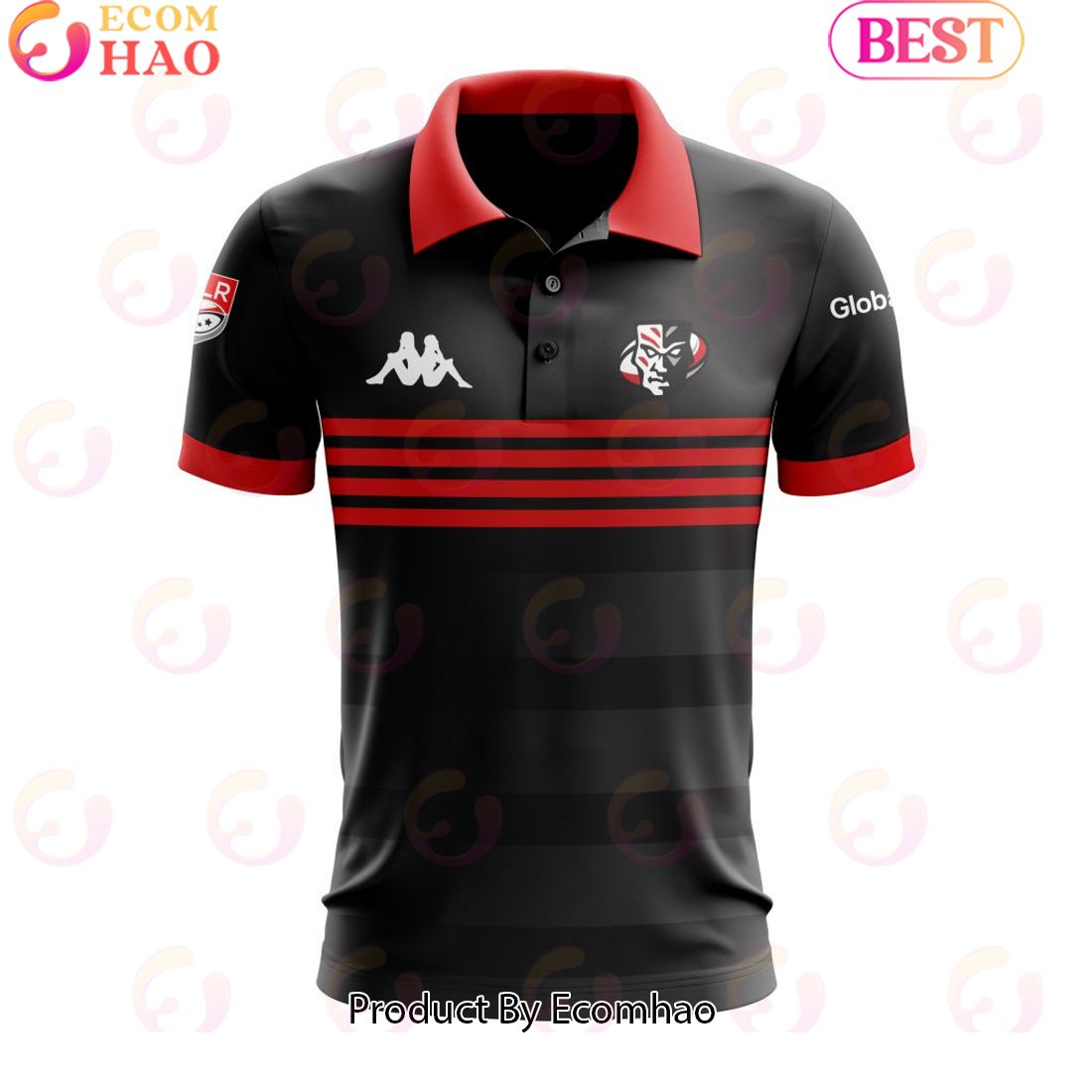 MLR Utah Warriors Personalized 2024 Home Polo Shirt