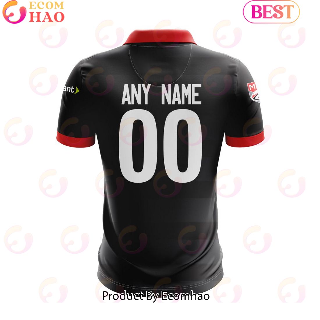 MLR Utah Warriors Personalized 2024 Home Polo Shirt