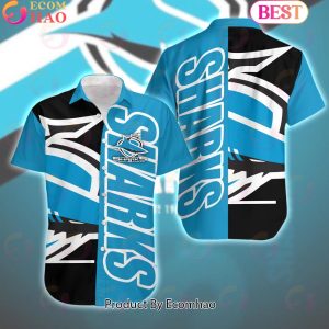 NRL Cronulla-Sutherland Sharks Party Hawaiian Shirt