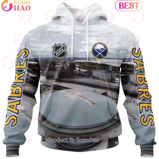 NHL Boston Bruins Personalized Arena Skyline Design ST2403 3D Hoodie