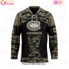 NHL Nashville Predators Personalized Camo Hockey Jersey Honoring Veterans
