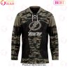 NHL Toronto Maple Leafs Personalized Camo Hockey Jersey Honoring Veterans