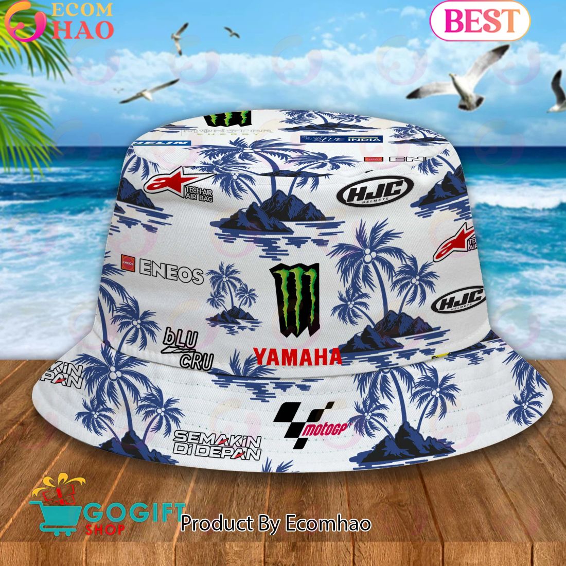 Monster Energy Yamaha MotoGP 2024 Bucket Hat