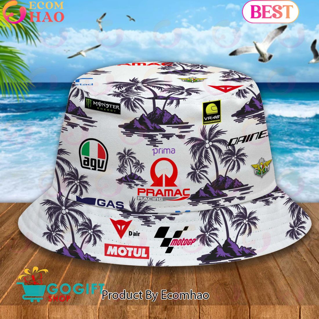 Prima Pramac Racing 2024 MotoGP Bucket Hat