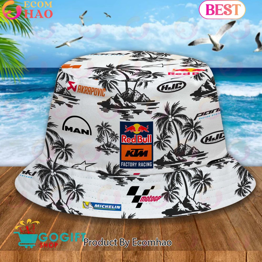 Red Bull KTM Factory Racing 2024 MotoGP Bucket Hat