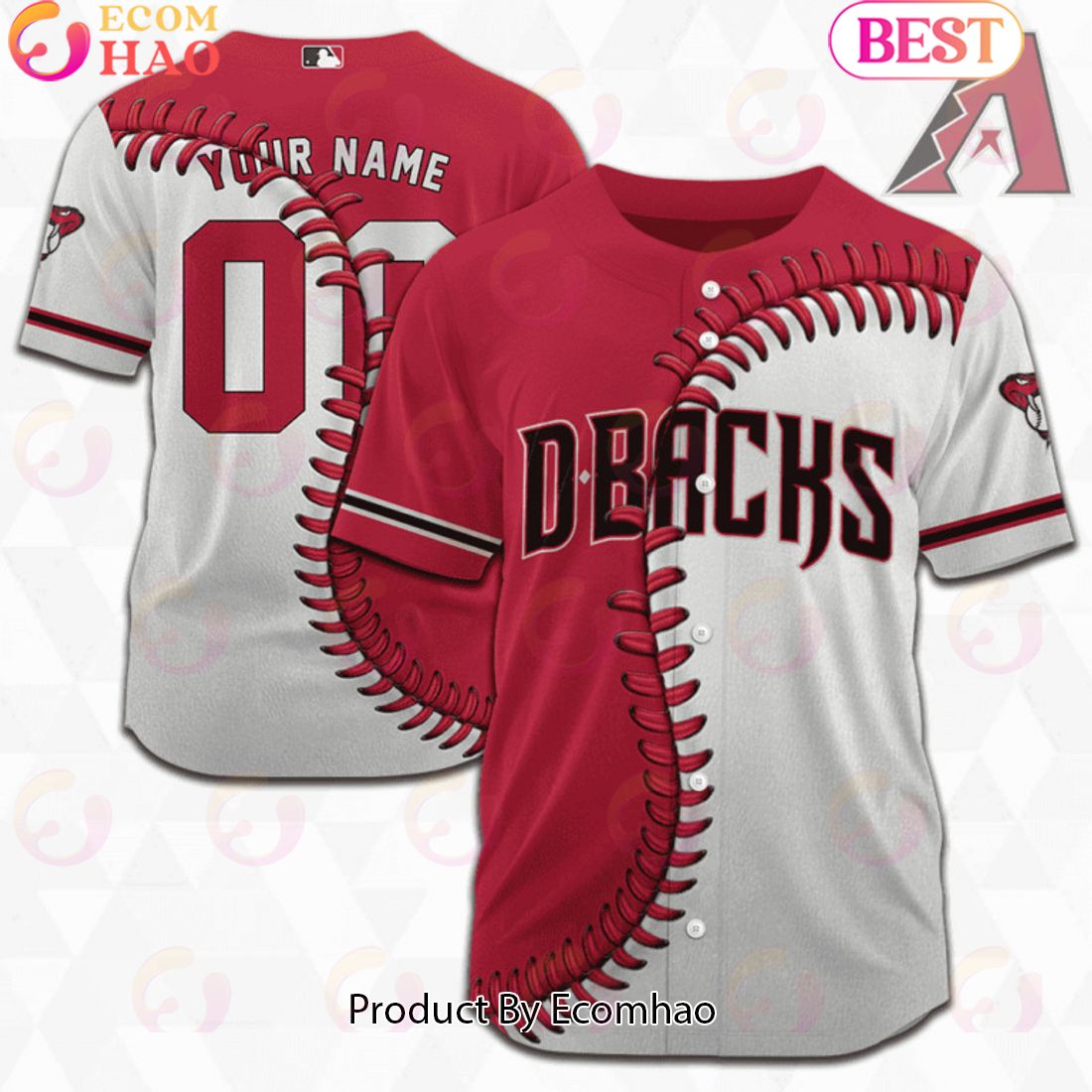 MLB Arizona Diamondbacks Custom Jersey