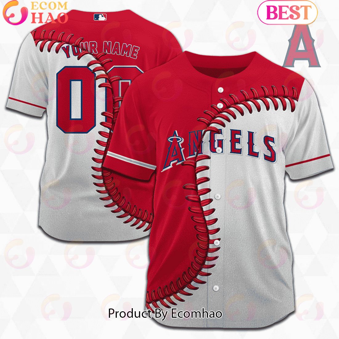 MLB Los Angeles Angels Custom Jersey