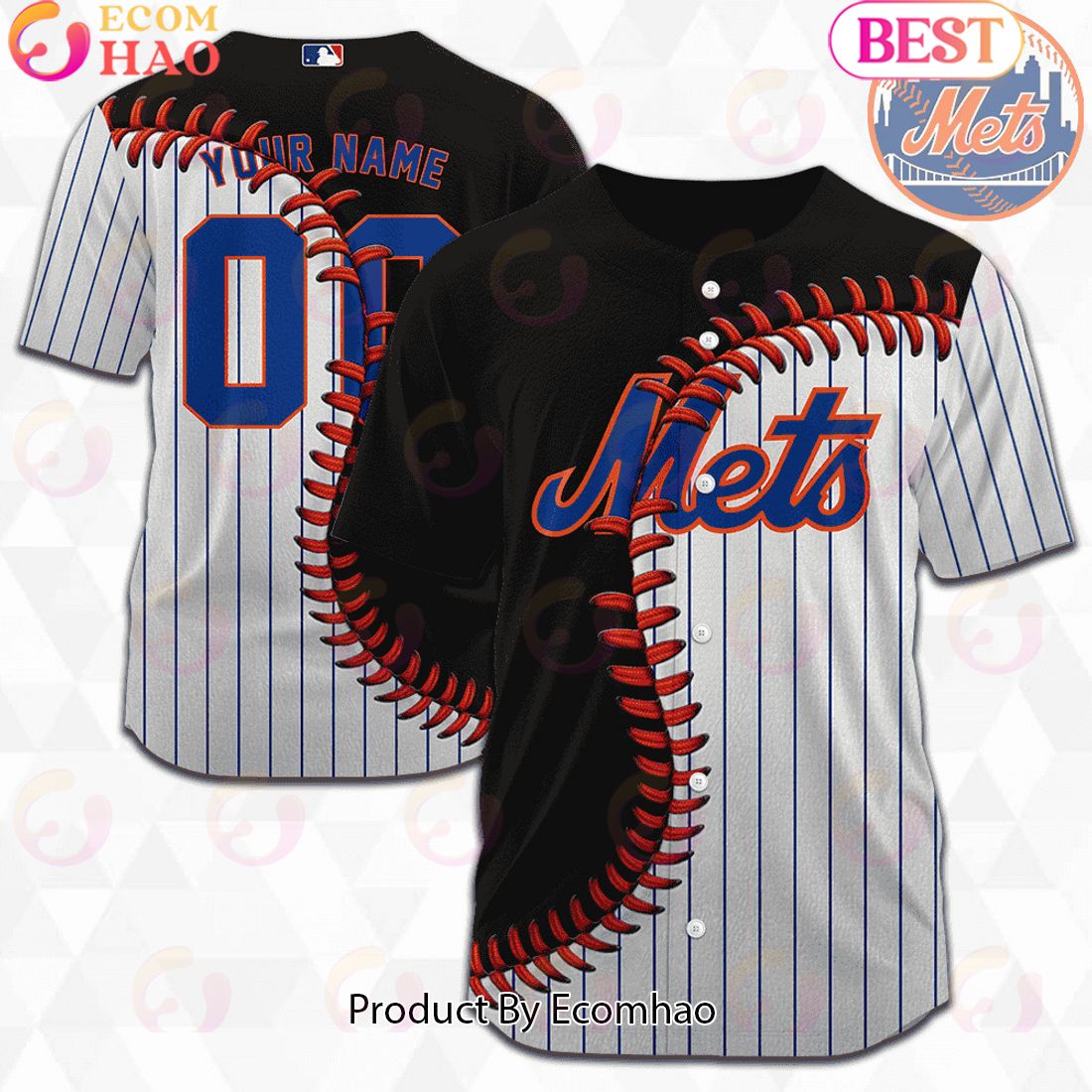 MLB New York Mets Custom Jersey