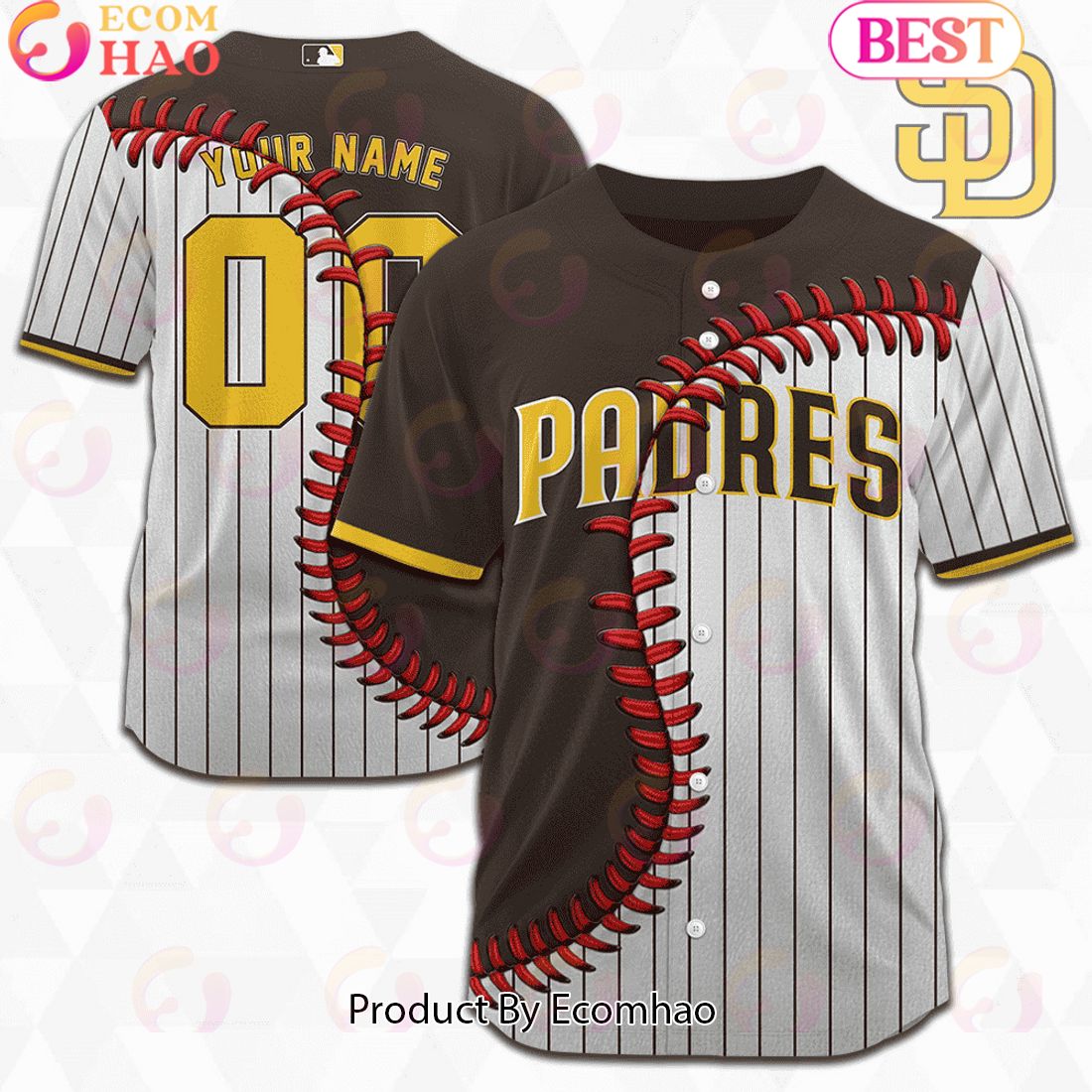 MLB San Diego Padres Custom Jersey