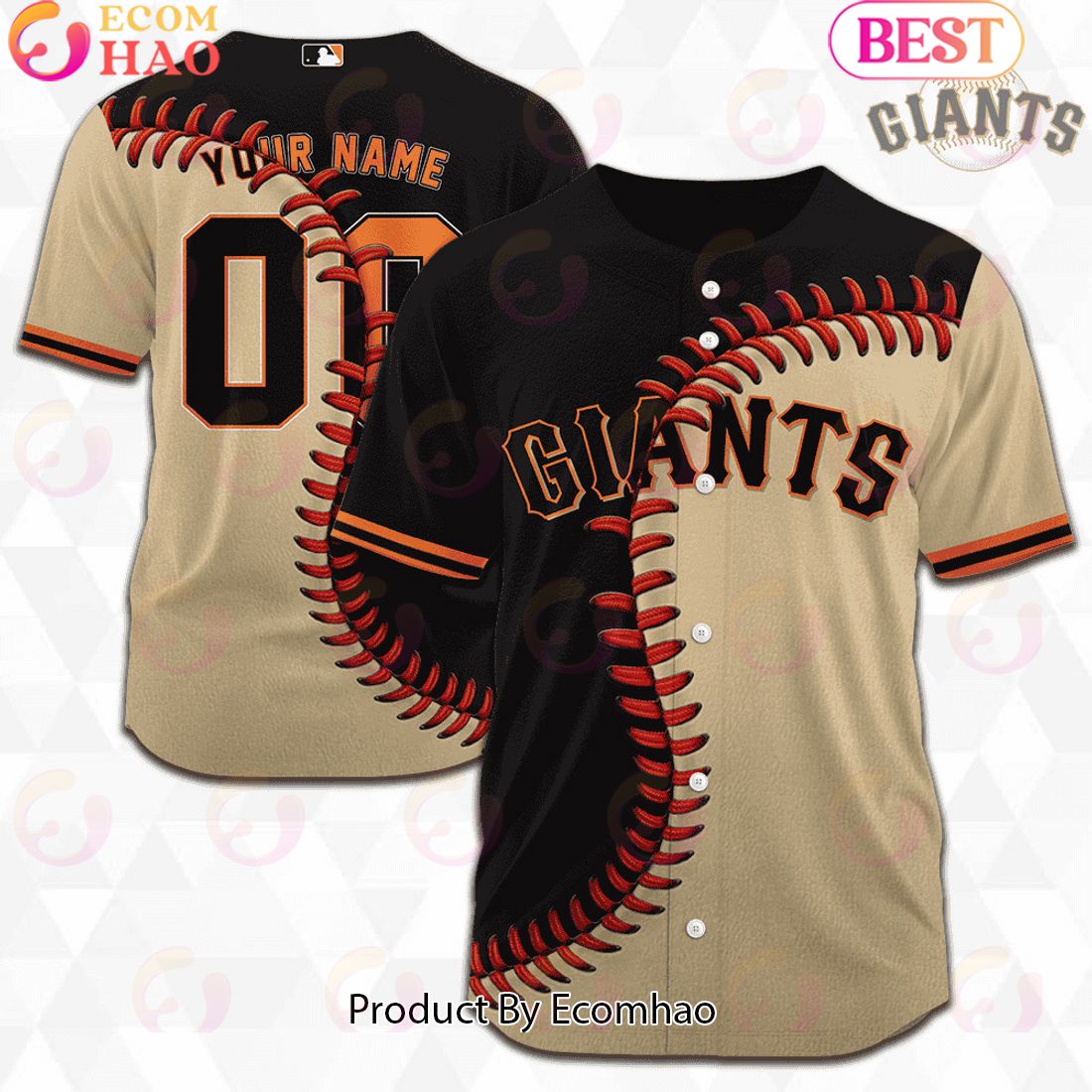 MLB San Francisco Giants Custom Jersey