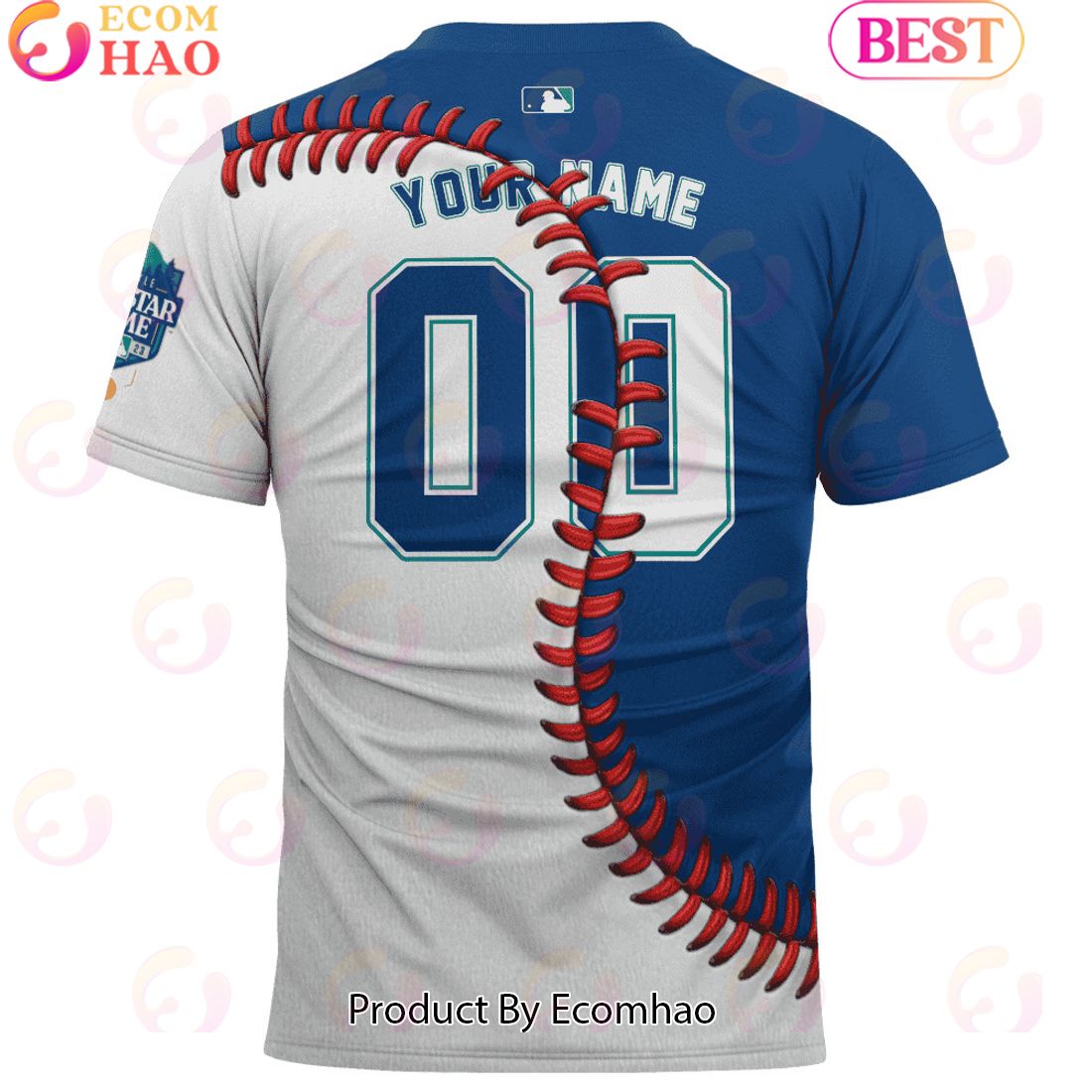 MLB Seattle Mariners Custom Jersey