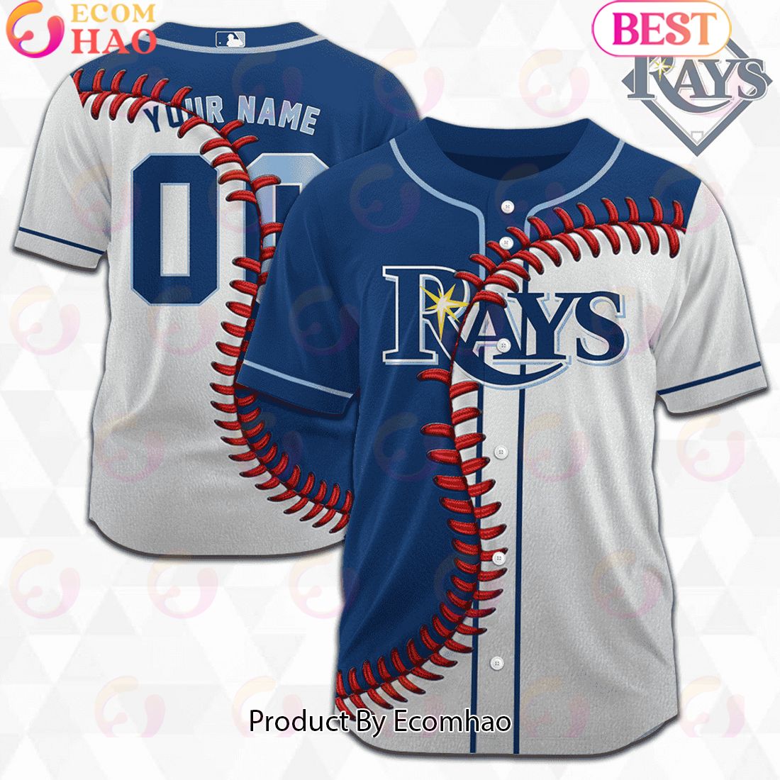 MLB Tampa Bay Rays Custom Jersey